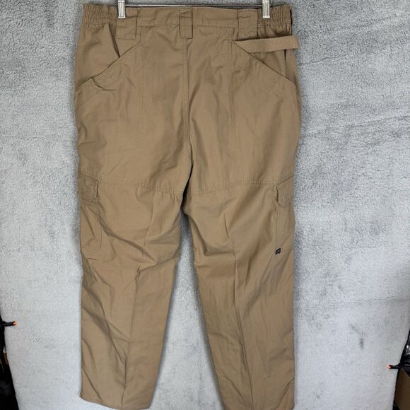 5.11 Tactical Pants Mens 40x34 Brown Cargo Ripstop Relaxed Workwear Utility - Picture 8 of 11
